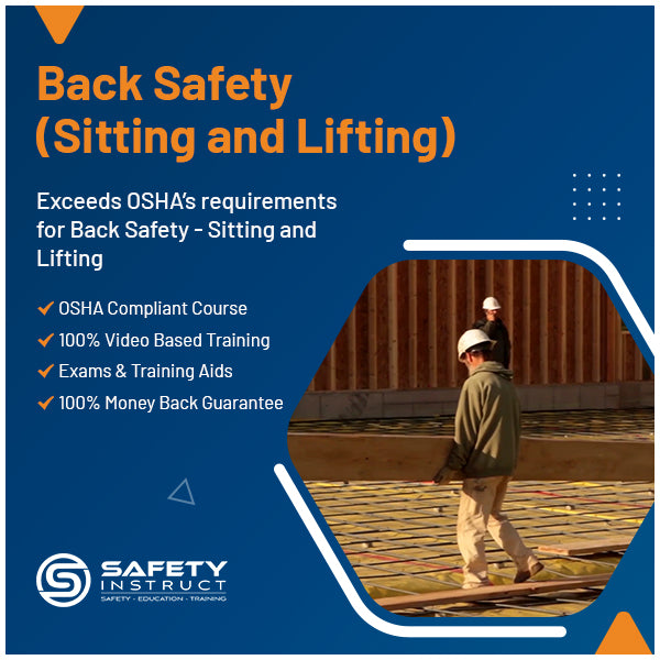 Back Safety - Sitting and Lifting