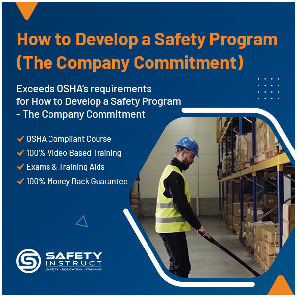 How to Develop a Safety Program - Company Commitment