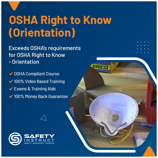 OSHA Right to Know - Orientation