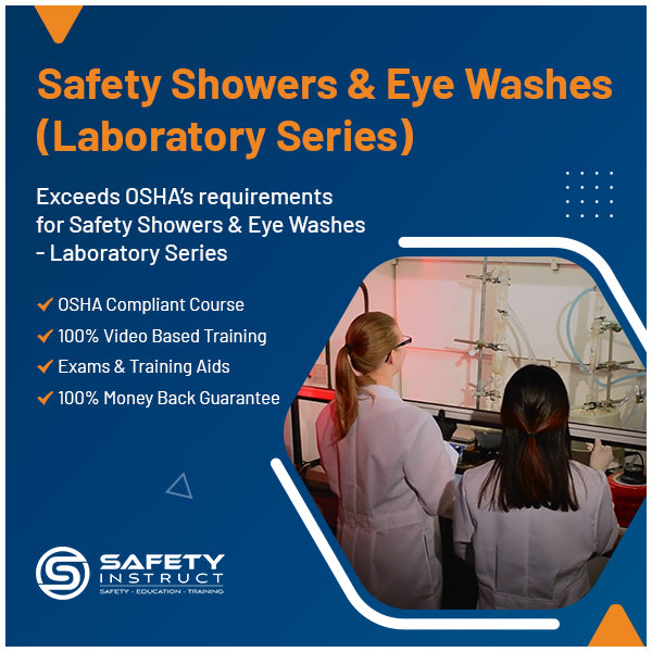 Safety Showers & Eye Washes - Laboratory Series